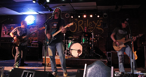 Mitch at O'Rileys with Cardinals of Sin